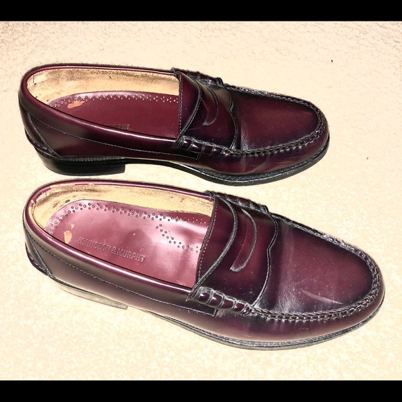Johnston and Murphy classic red/cordovan loafer. - Picture 5 of 7